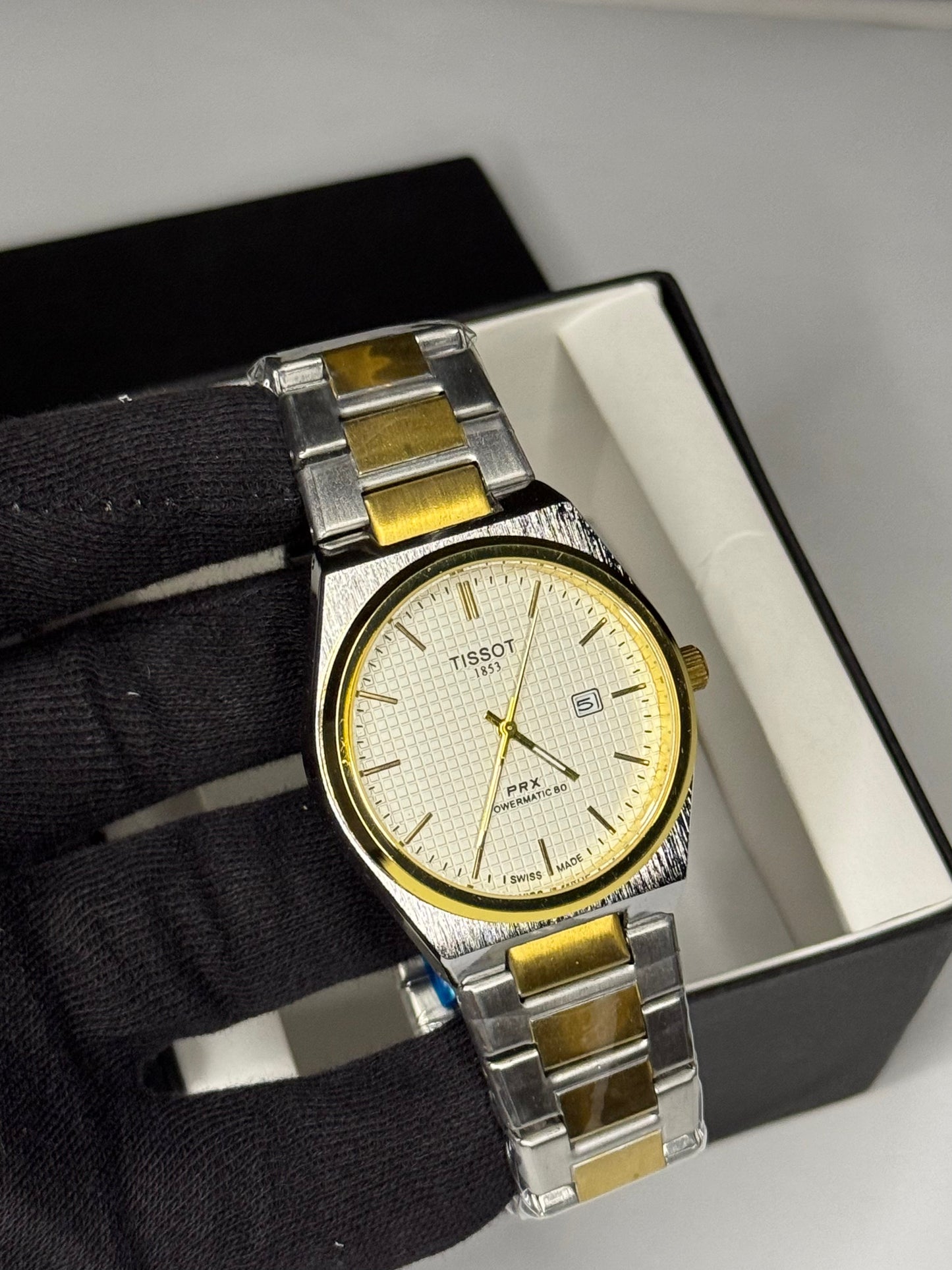TSST PRX 1853 Silver -  Date Watch
