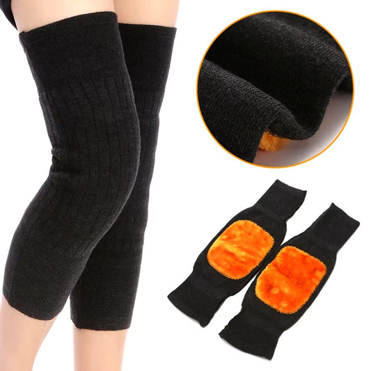 Winter Wool Knee Brace Pads